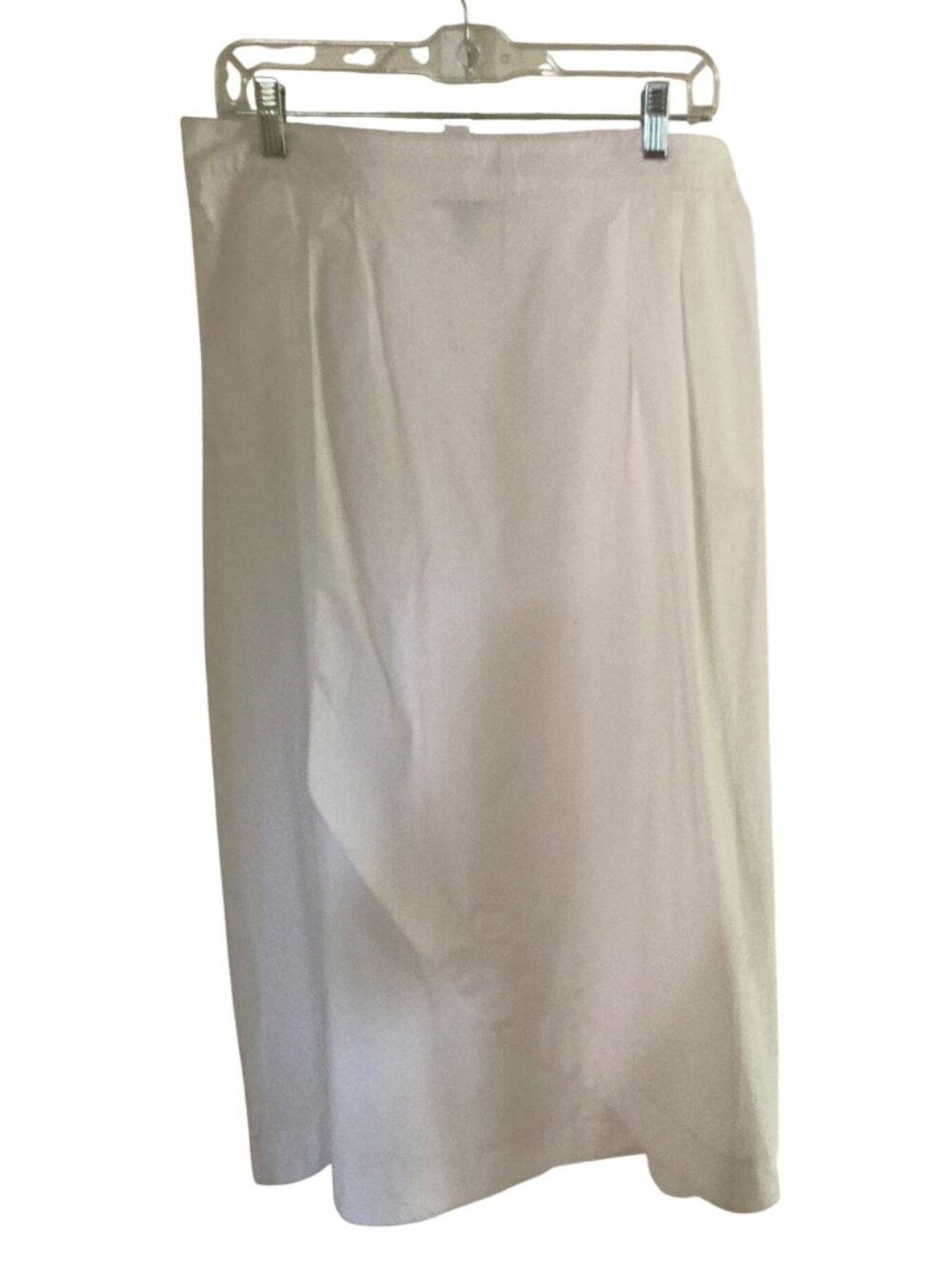 Ellen Tracy Wrap Skirt with Pockets 100% Cotton Large  NWT